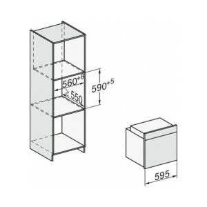 Духовой шкаф Miele H 2860 BP EDST/CLST