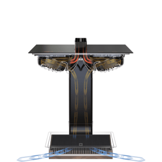 Варочная панель со встроенной вытяжкой Asko HIHD854GF