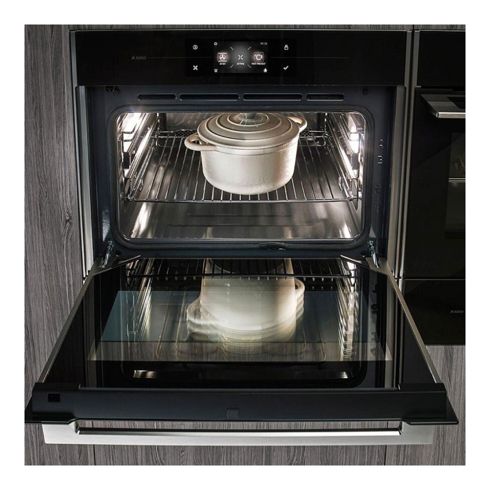 Компактный духовой шкаф с функцией СВЧ Asko OCM8478G — изображение 5