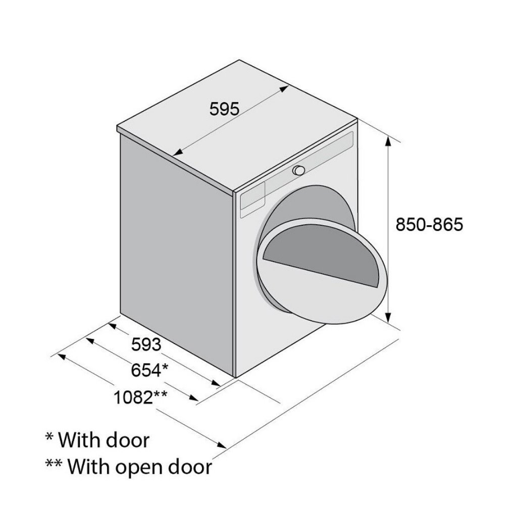 Сушильная машина с тепловым насосом Asko T409HS.W — изображение 6