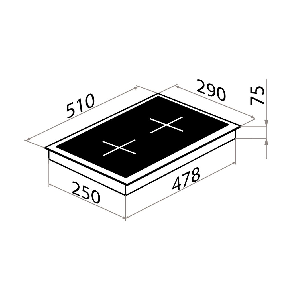 Электрическая варочная панель Maunfeld EEHE.32VCBGB.R — изображение 13