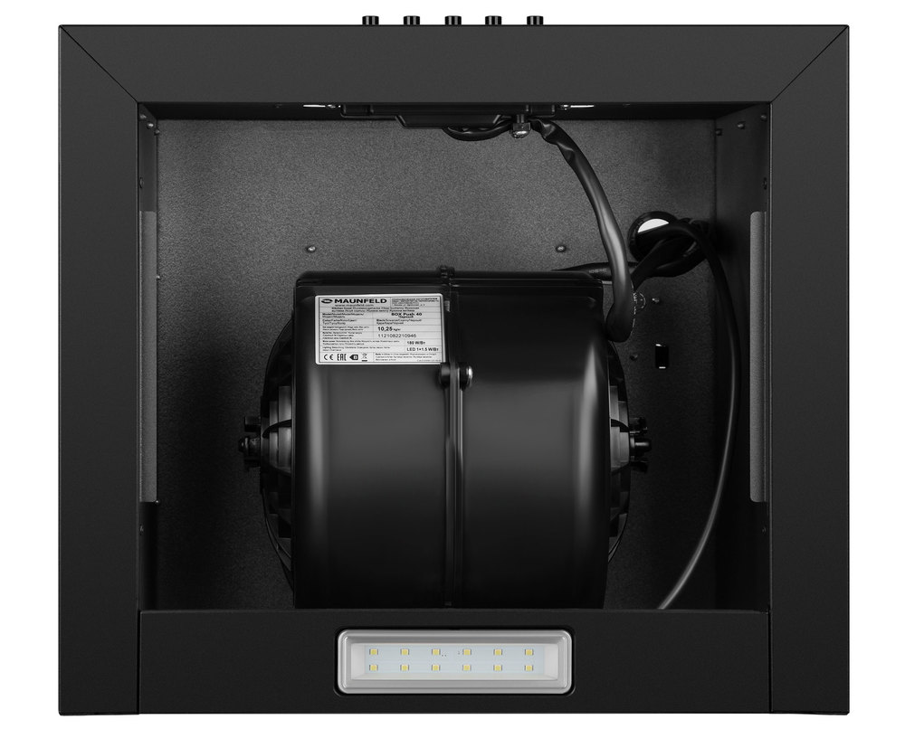 Кухонная вытяжка Maunfeld Box Push 40 черный — изображение 9