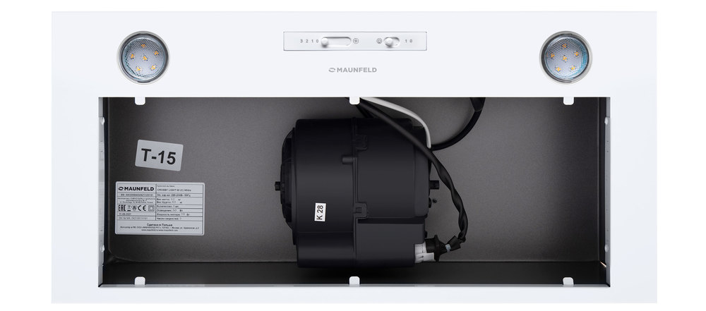 Кухонная вытяжка MAUNFELD Crosby Light C 60 белый — изображение 8