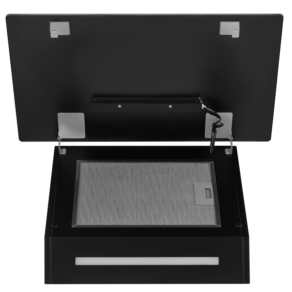 Кухонная вытяжка Maunfeld Falcon 60 Glass черный — изображение 5