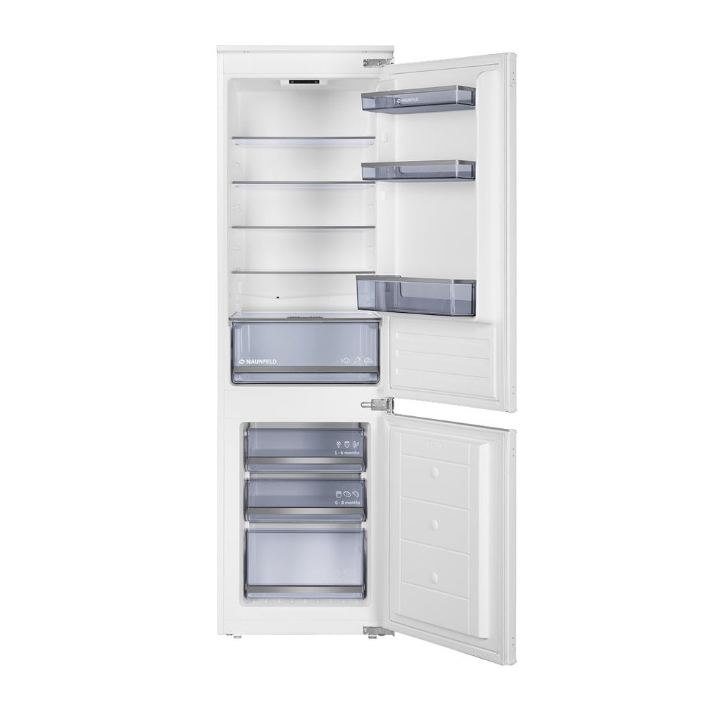 Холодильник с морозильной камерой Maunfeld MBF177SWGR Inverter — изображение 3