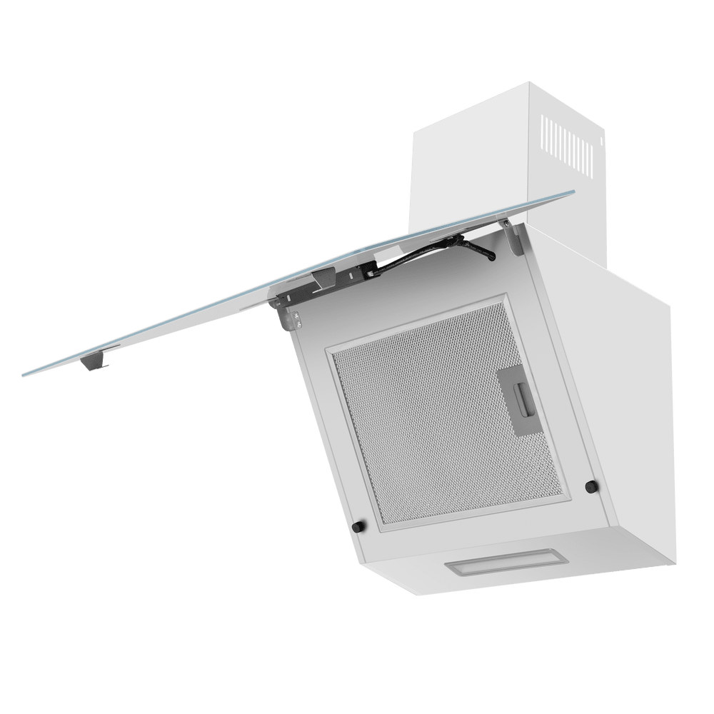 Кухонная вытяжка Maunfeld Astro 60 белое стекло — изображение 2