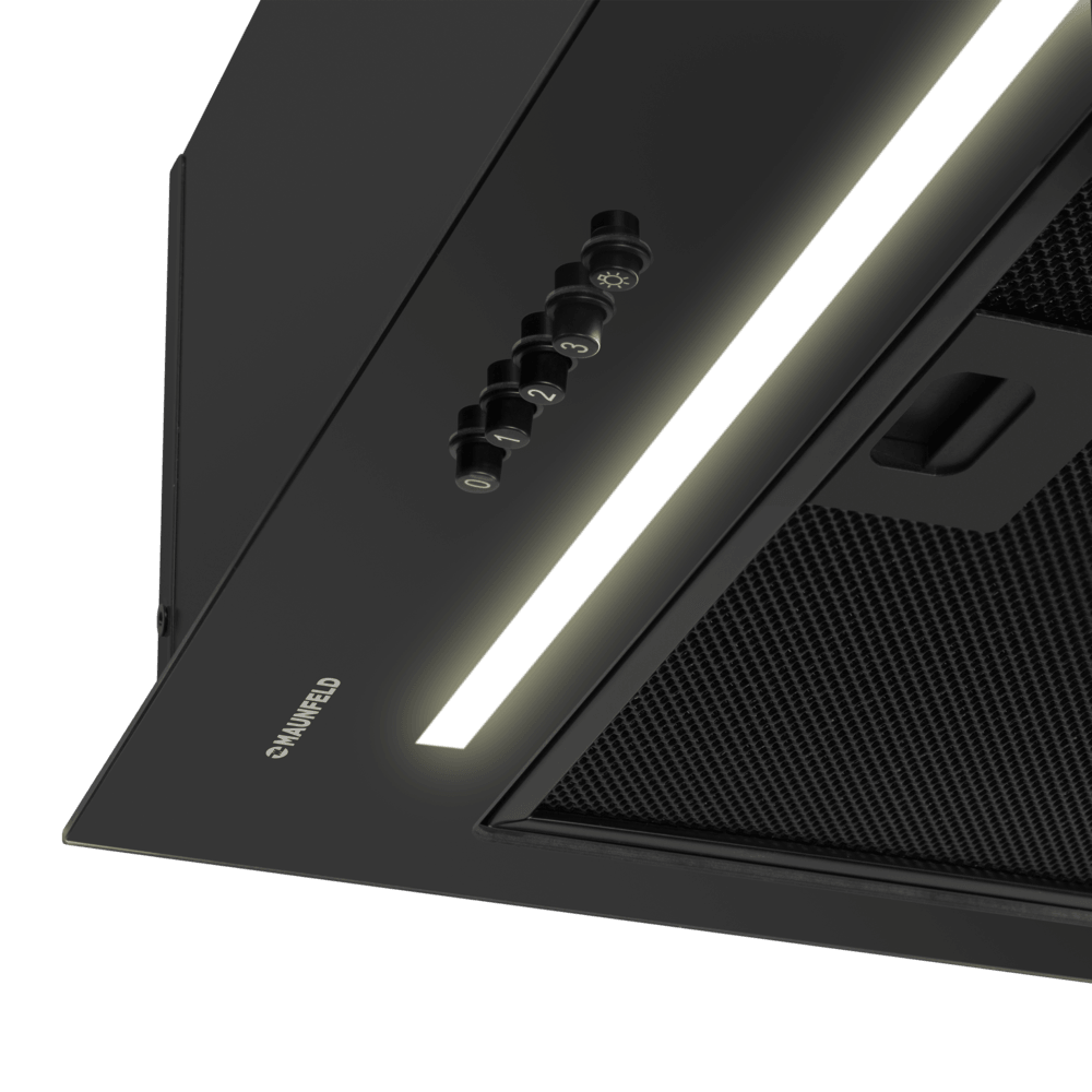 Кухонная вытяжка MAUNFELD Crosby Hardy 1000Push черный — изображение 6