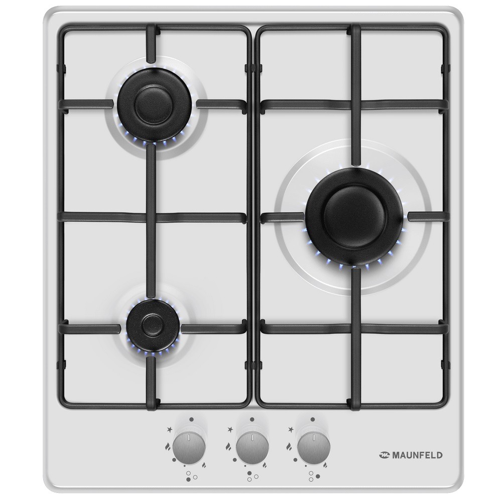 Газовая варочная панель Maunfeld EGHE.43.3STS-EW