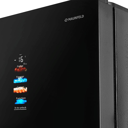 Холодильник с морозильной камерой Maunfeld MFF190NFDB01 — изображение 14