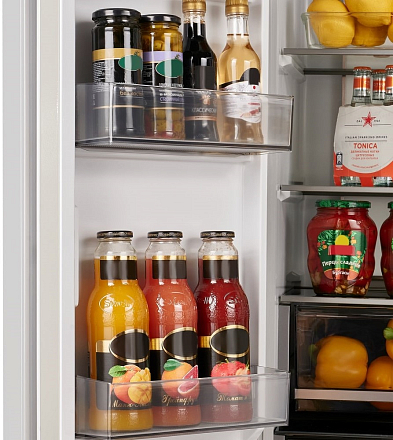 Холодильник с морозильной камерой Maunfeld MFF190NFDB01 — изображение 18