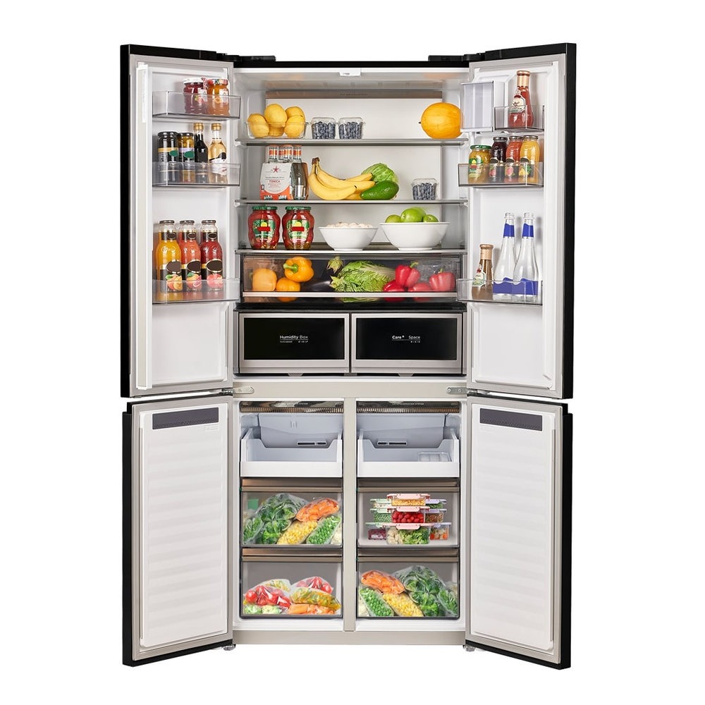 Холодильник с морозильной камерой Maunfeld MFF190NFDB — изображение 3