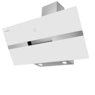 Кухонная вытяжка MAUNFELD Mersey 90 белый / вставка сатин