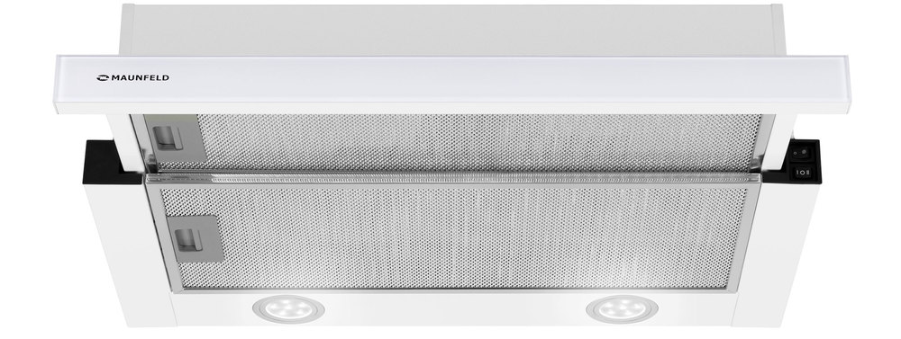 Кухонная вытяжка MAUNFELD VS Light Glass 60 белое стекло — изображение 3