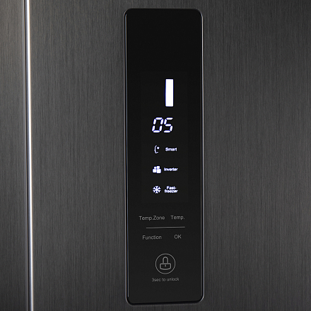 Холодильник с инвертором Maunfeld MFF177NFSB — изображение 8