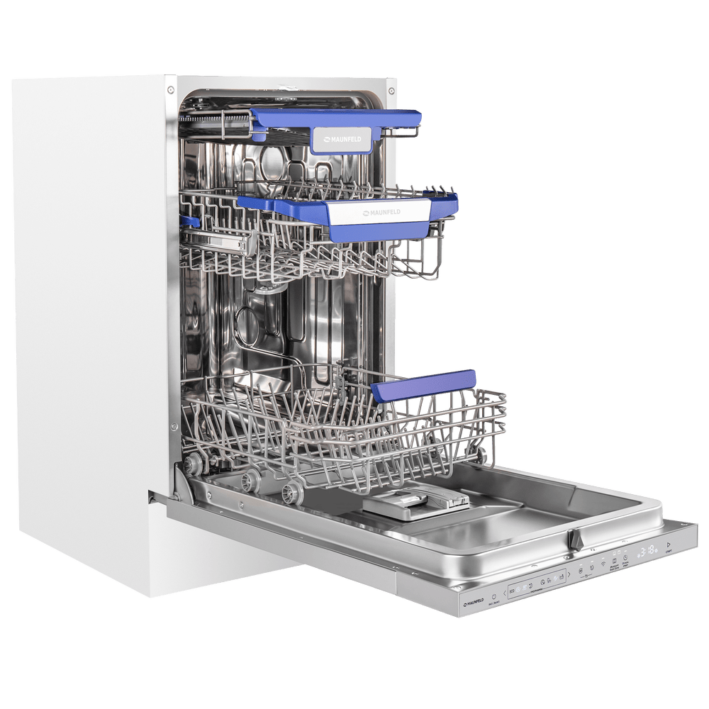Встраиваемая посудомоечная машина Maunfeld MLP45330T Smart Beam Inverter Wi-Fi — изображение 6