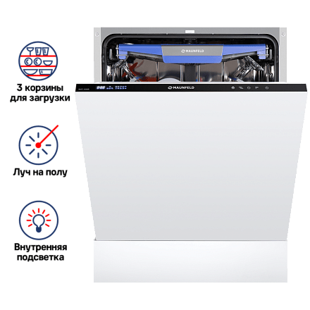 Встраиваемая посудомоечная машина Maunfeld MLP-12IMR — изображение 3