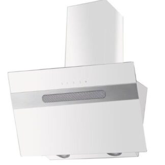 Кухонная вытяжка MAUNFELD Moon 60 белый - вставка сатин