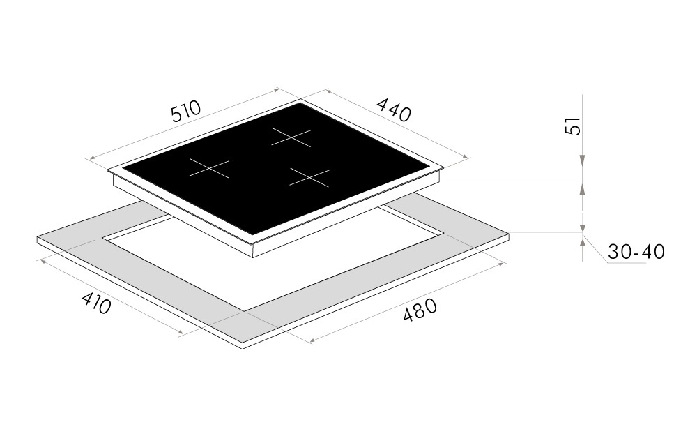 Газовая варочная панель Maunfeld EGHG.43.33CW/G — изображение 15