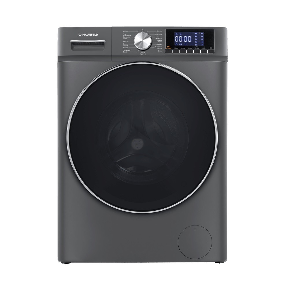 Стиральная машина c инвертором и паром Maunfeld MFWM127ISB02