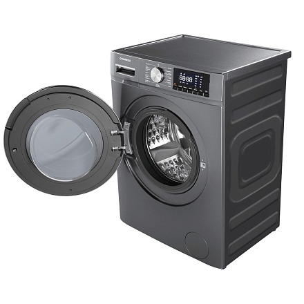 Стиральная машина c инвертором и паром Maunfeld MFWM127ISB02 — изображение 4