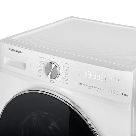 Стиральная машина c инвертором и паром Maunfeld MFWM127IWH053 — изображение 10