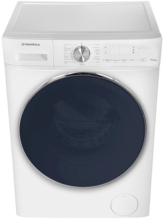 Стиральная машина c инвертором и паром Maunfeld MFWM127IWH053 — изображение 3
